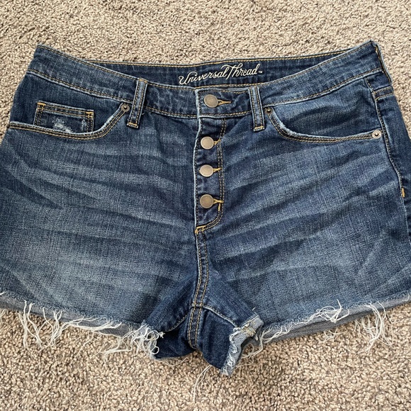 Universal Thread Dark Blue Jean Shorts - Picture 1 of 3